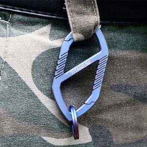 Titanium dupla karabiner