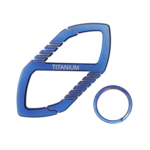 titanium dupla karabiner kek